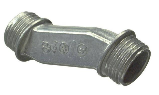 Halex® 04012 Zinc Offset Nipple, 1-1/4"