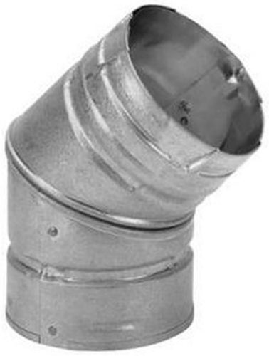 DuraVent 3PVL-E45R Pellet Vent 45-Degree Elbow, 3"