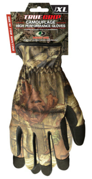 True Grip 9706-23 Mens Utility Glove, Extra Large, Mossy Oak Camo
