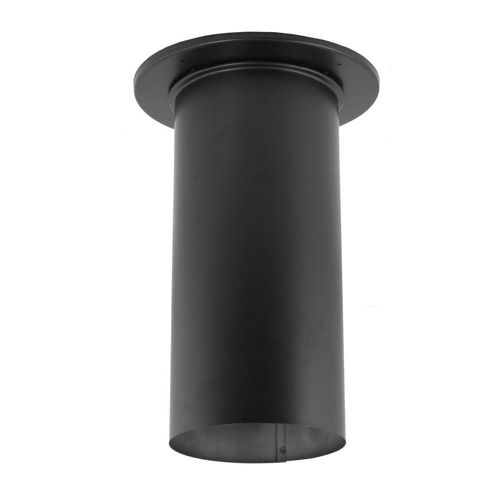 DuraVent 6DBK-SC Single Wall Durablack Stove Pipe Slip Connector, Painted Black