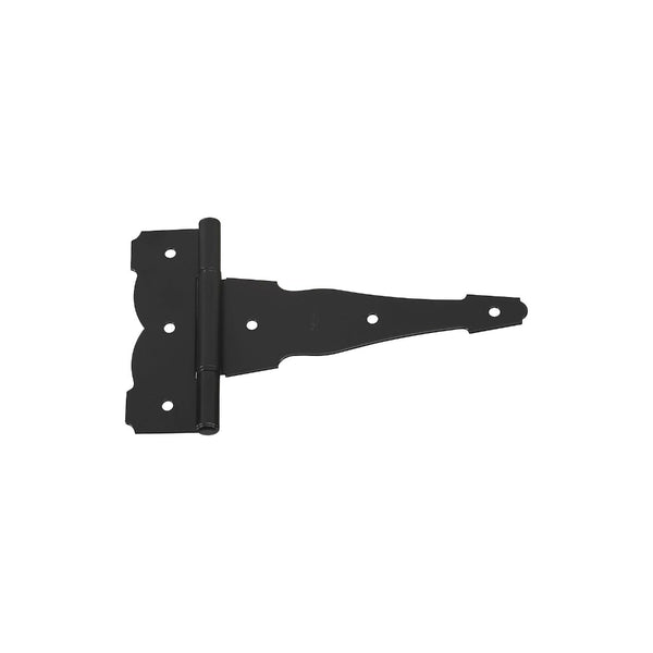 National Hardware® N881-920 Ornamental/Reversible T-Hinge, 8", Black, V841