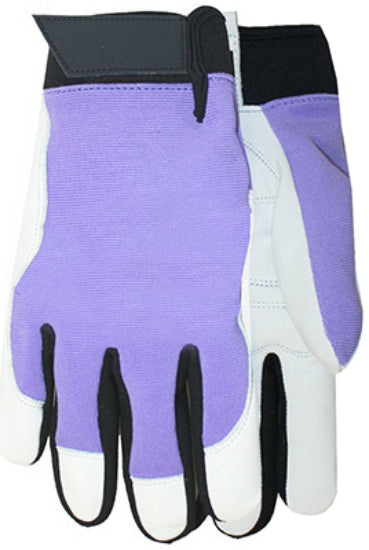 Midwest Quality Gloves 146D4 Max Performance Ladies Goatskin Palm Gloves, Size 8