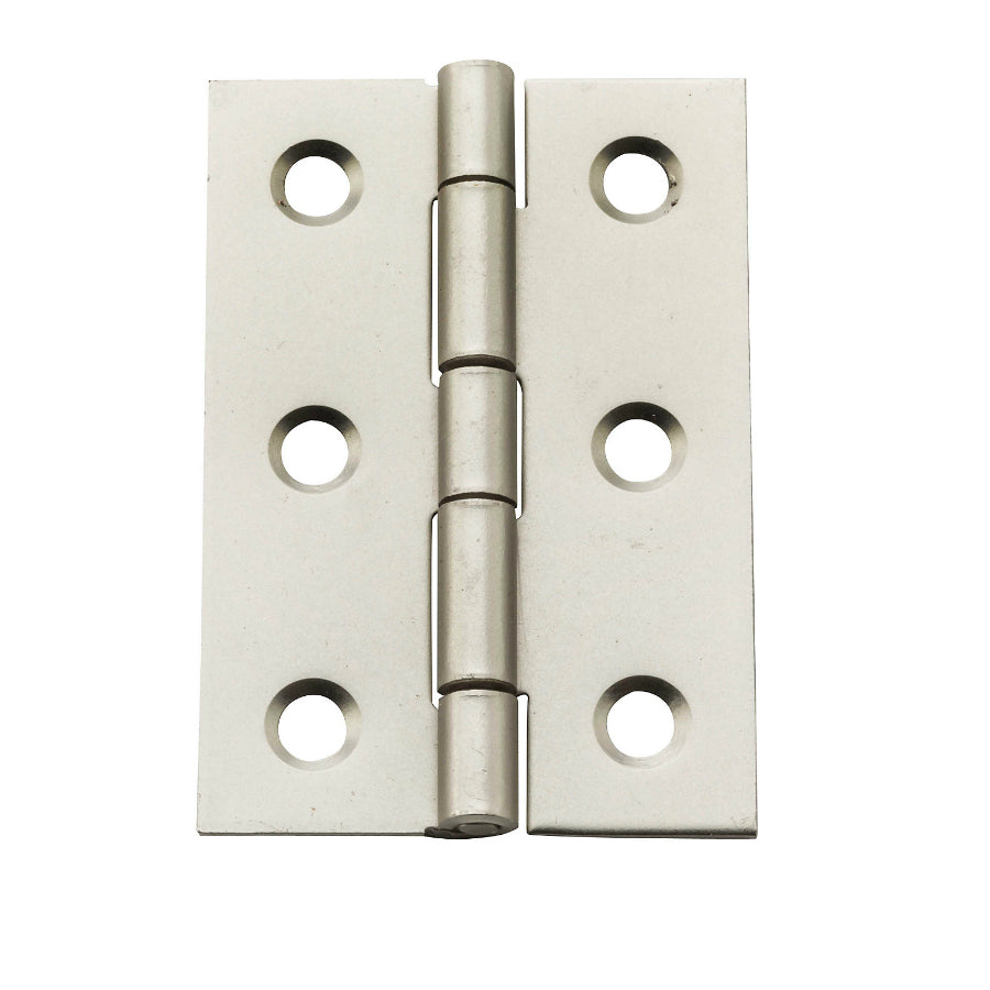 National Hardware® N211-015 Broad Hinge, 2" x 1-3/8", Satin Nickel, V1802