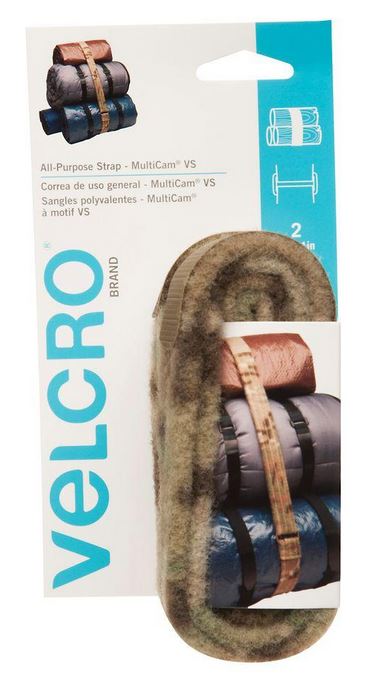 Velcro® 91757 Multicam® All Purpose Strap, Camouflage, 1" x 4', 2-Count