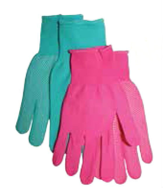Midwest 505D4 Knit Liner with Mini PVC Dots on Palm Garden Glove, Ladies