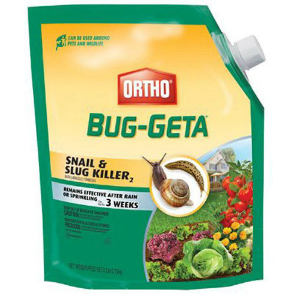 Ortho® 0475610 Bug-Geta® Snail & Slug Killer, 6 Lbs