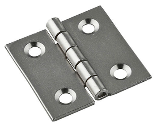 National Hardware® N211-013 Broad Hinge, 1" x 1", Satin Nickel, V1802