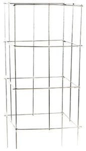 Glamos Wire 701642 Stackable Square Folding Plant Support & Tomato Cage, 42"