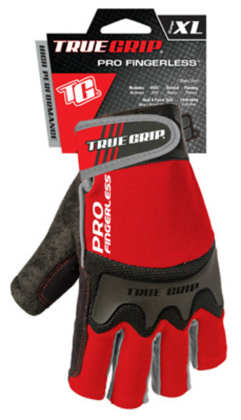 True Grip 9864-23 Pro Fingerless™ Gloves, Extra Large