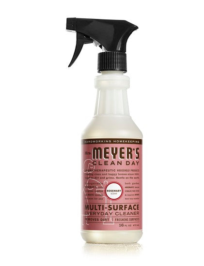 Mrs. Meyer's Clean Day 17841 Multi-Surface Everyday Cleaner, 16 Oz, Rosemary