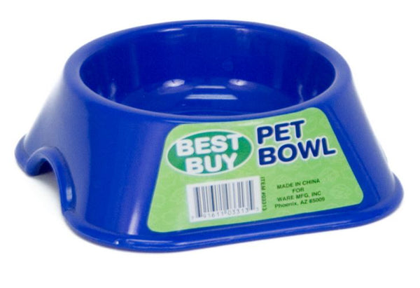 Ware Manufacturing 03313 Best Buy Pet Bowl, Assorted Colors, Medium