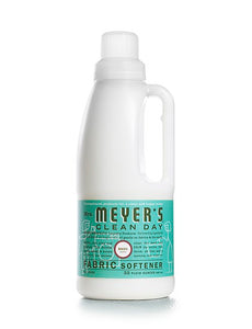 Mrs. Meyer's Clean Day 14334 Basil Fabric Softener, 32 Oz