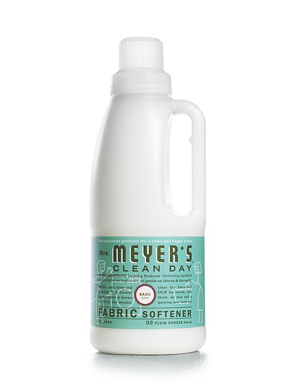 Mrs. Meyer's Clean Day 14334 Basil Fabric Softener, 32 Oz