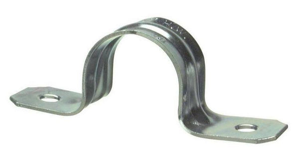 Halex® 61225 Two-Hole Steel Strap for Rigid/IMC Conduit, 2-1/2"