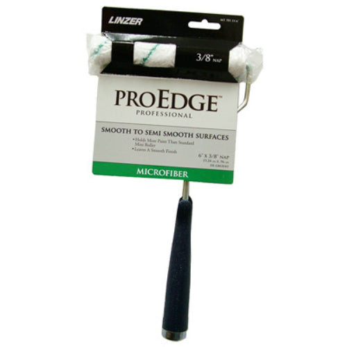 Linzer MT701-11-6 Pro Edge™ Microfiber Mini Roller Cover, 6" x 3/8" Nap