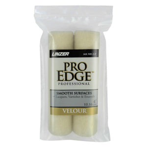 Linzer MR500-2-4 Pro Edge™ Wool Fabric Mini Roller Cover, 4" x 1/8" Nap, 2-Pack