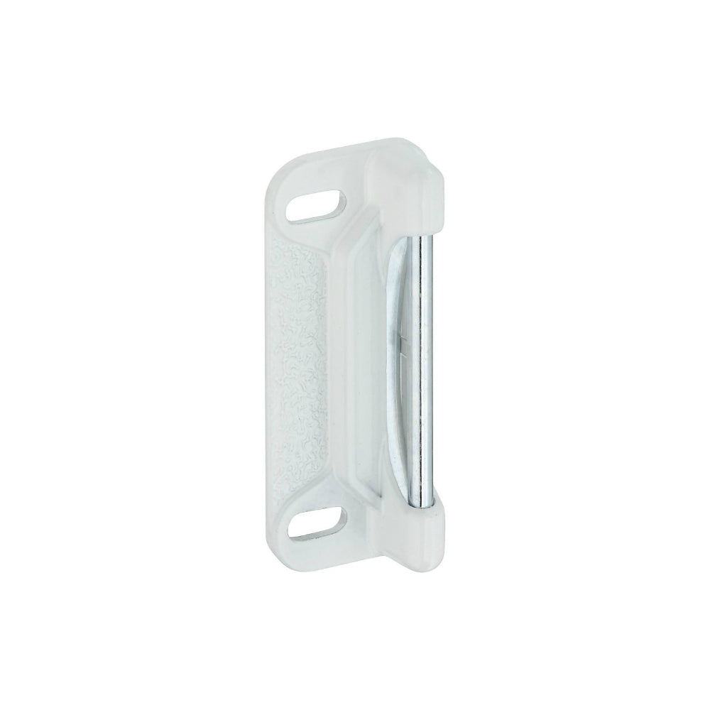 National Hardware® N213-322 Replacement Strikes, White, Die Cast & Steel Rod