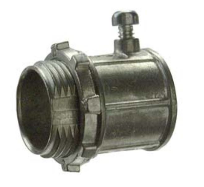 Halex® 91212 EMT Set-Screw Connector, 3/4"