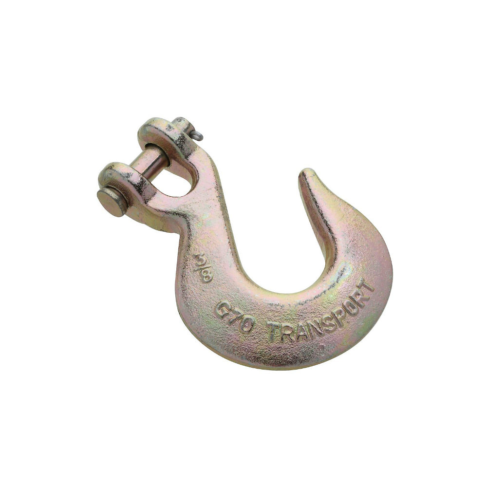 National Hardware® N282-111 Clevis Slip Hook, 3/8", Yellow Chromate, 3254BC