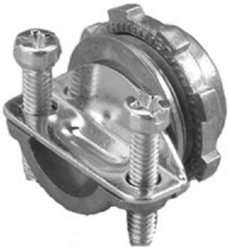 Halex® 20511 Twin-Screw Clamp Connector for Non-Metallic Cable, 3/8", 5-Pack