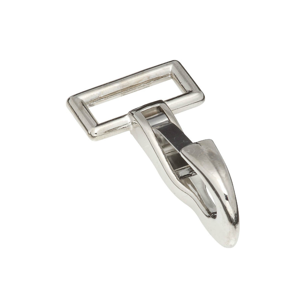 National Hardware N222-778 Spring Snap, 1" x 2-7/8", Nickel, 3066BC