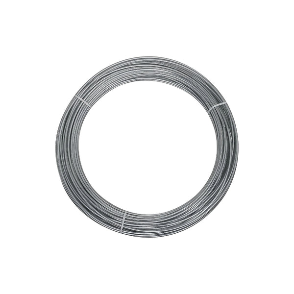 National Hardware® N266-973 Galvanized Wire, 12 Gauge x 100', 2568BC