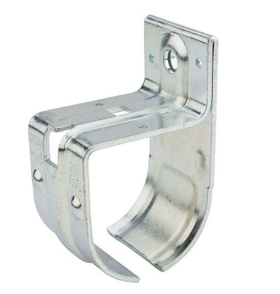 National Hardware® N100-006 Single Round Rail Bracket, Zinc