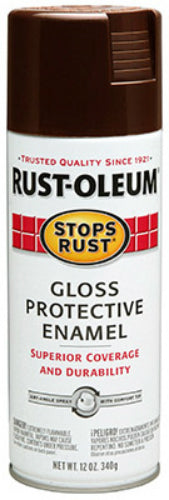 Rust-Oleum® 267112 Stops Rust® Protective Enamel Spray, 12 Oz, Kona Brown
