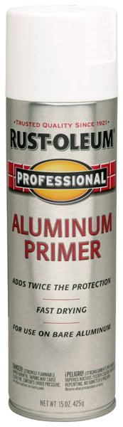 Rust-Oleum® 254170 Professional Aluminum Aerosol Spray Primer, 15 Oz