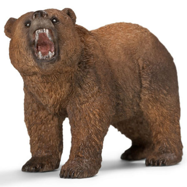 Schleich® 14685 Grizzly Bear Toy Figure