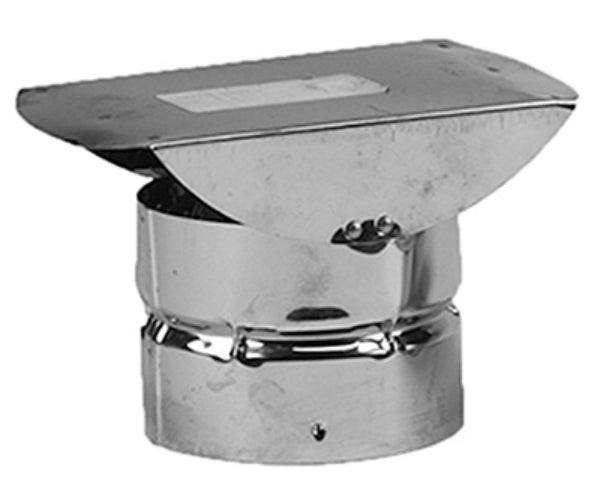 Selkirk 244805 Horizontal 3VP-HC Termination Cap, 3"