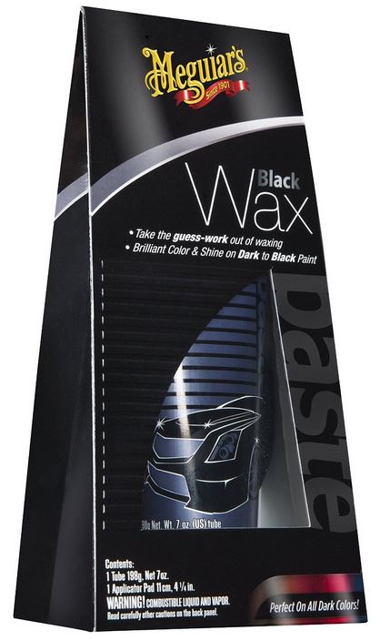 Meguiar's® G6207 Black Wax For Black to Dark Colored Cars, 7 Oz