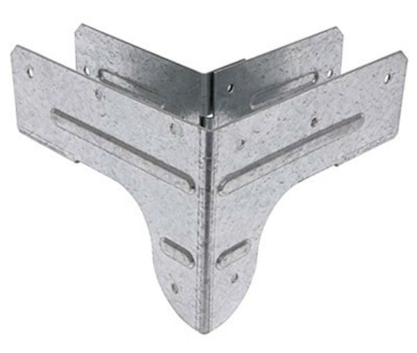 Simpson Strong-Tie RTC2Z Galvanized 2X Rigid Tie Connector, 18-Gauge