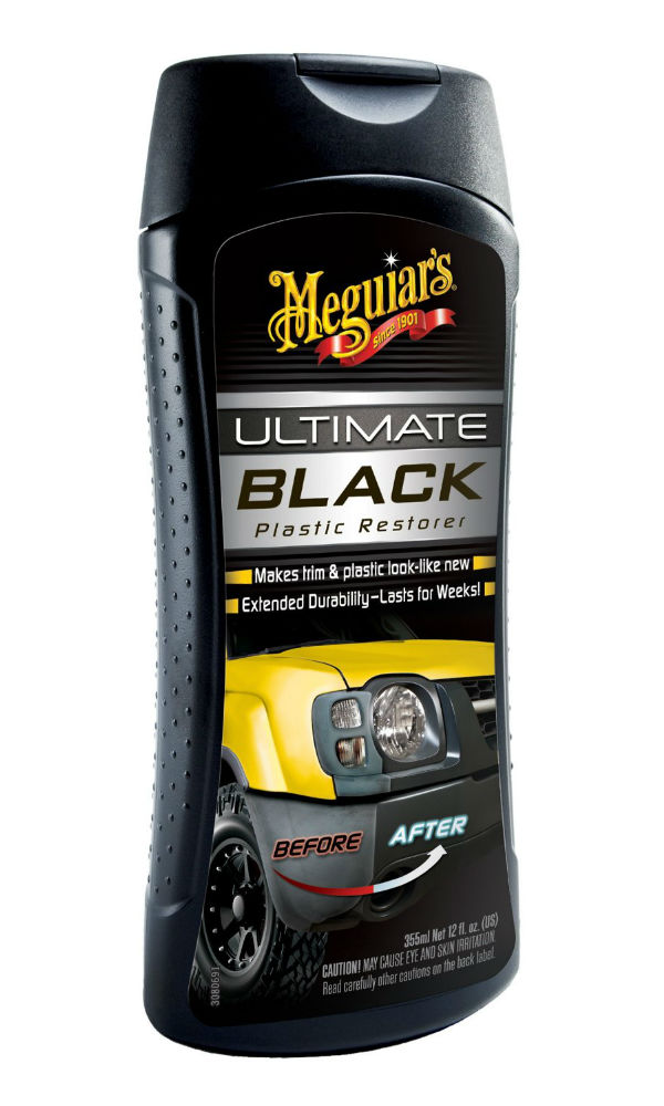 Meguiar's® G15812 Ultimate Black Plastic Restorer, 12 Oz