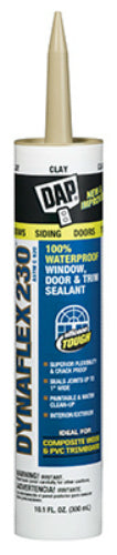 Dap® 18416 Dynaflex 230® Premium Elastomeric Latex Sealant, 10.1 Oz, Clay