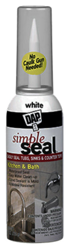 Dap® 18772 Simple Seal™ Kitchen & Bath Sealant, 9 Oz, White