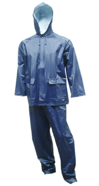 Tuff-Enuff Plus™ S62211-2X Rainsuit, 2X-Large, Blue, 2-Piece