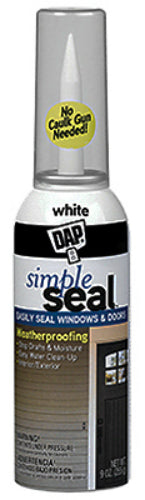 Dap® 18773 Simple Seal™ Weatherproofing Sealant, 9 Oz, White
