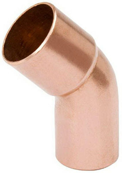 B&K® W-63334 Wrot Copper 45-Degree Street Elbow, 3/4"