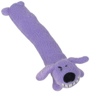 Multipet International 50021 Loofa Dog Toy, 12", Assorted Colors, 3-Piece