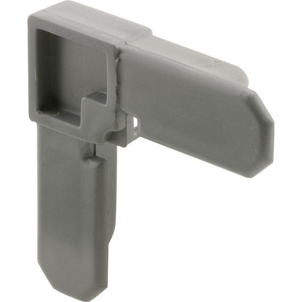Prime-Line® PL-14272 Plastic Square Cut Frame Corner, Gray, 3/4"x1/8", 100-Pack