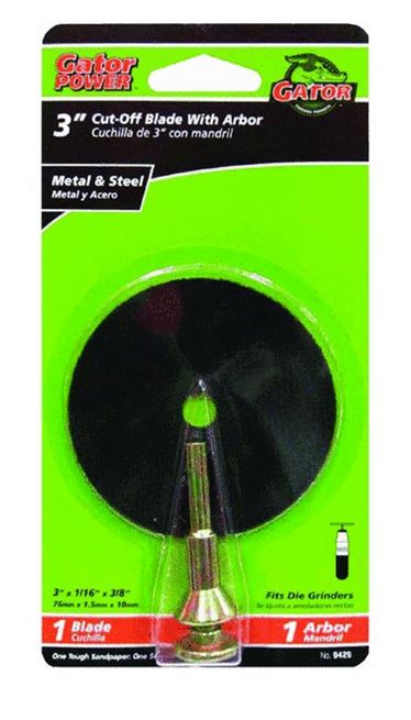 Gator® 9429 B-Series Adaptor Kit with 3" Metal Cut-Off Blade