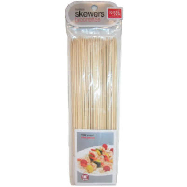 Good Cook 24451 Non-Porous Bamboo Skewers, 10", 100-Pack