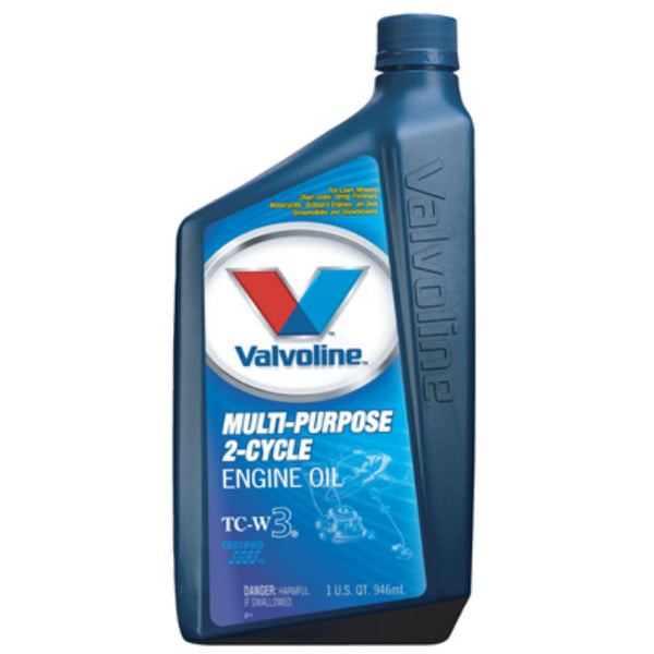 Valvoline 822384 Multi Purpose 2-Cycle Engine Oil, 1 Qt