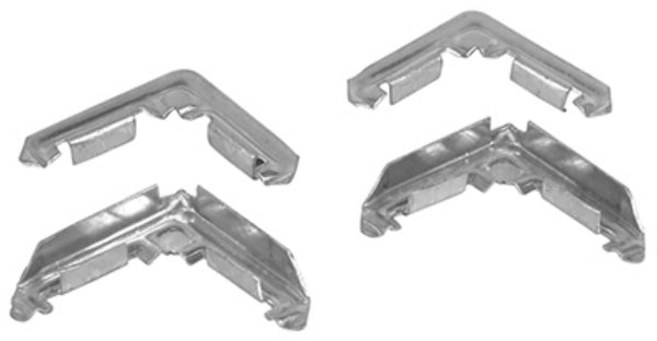 Prime Line PL-14268 Metal Miter-Cut Screen Frame Corners, 3/4", 100-Pack