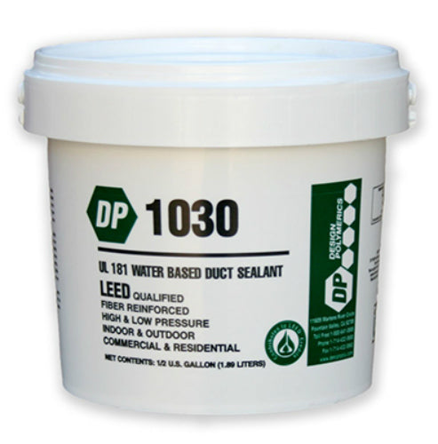 Design Polymerics KK0326 Water Based Duct Sealant, 64 Oz