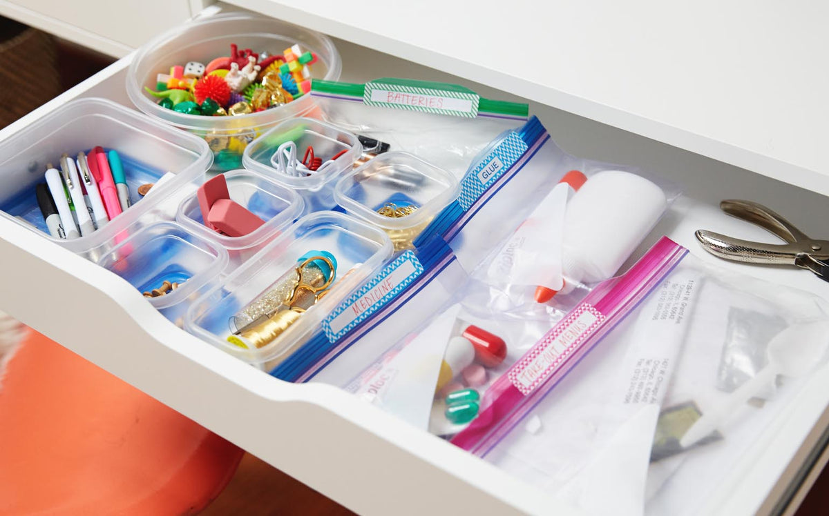 Ziploc® 71139 Sandwich Bags with Easy Open Tabs, 40-Count