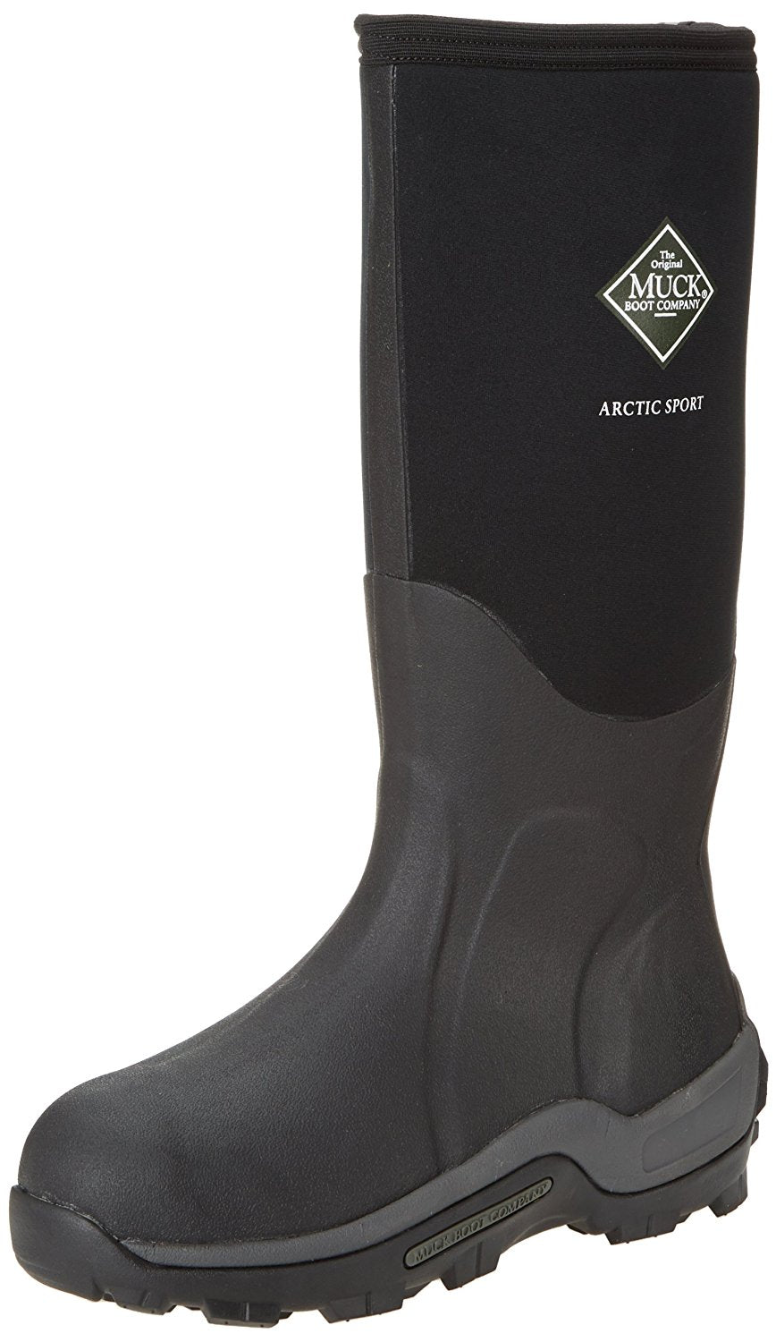 The Original Muck Boot ASP000A-13 Arctic Sport Men's Boots, 13, Black