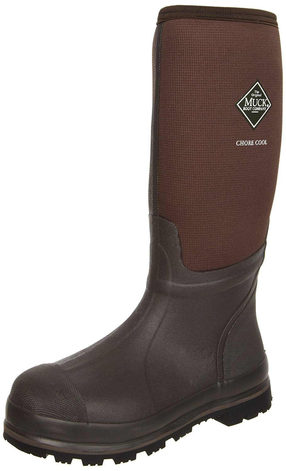 The Original Muck Boot CHCT900-11 Chore Cool Hi Work Boot, Brown, Unisex - 11 Men/12 Women