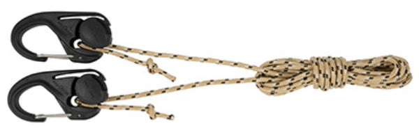 Nite Ize NCJ2-25-2R3 Rope CamJam Cord Tightener, Black